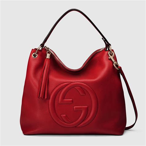 gucci leather handbags sale|handbag leather gucci satchel.